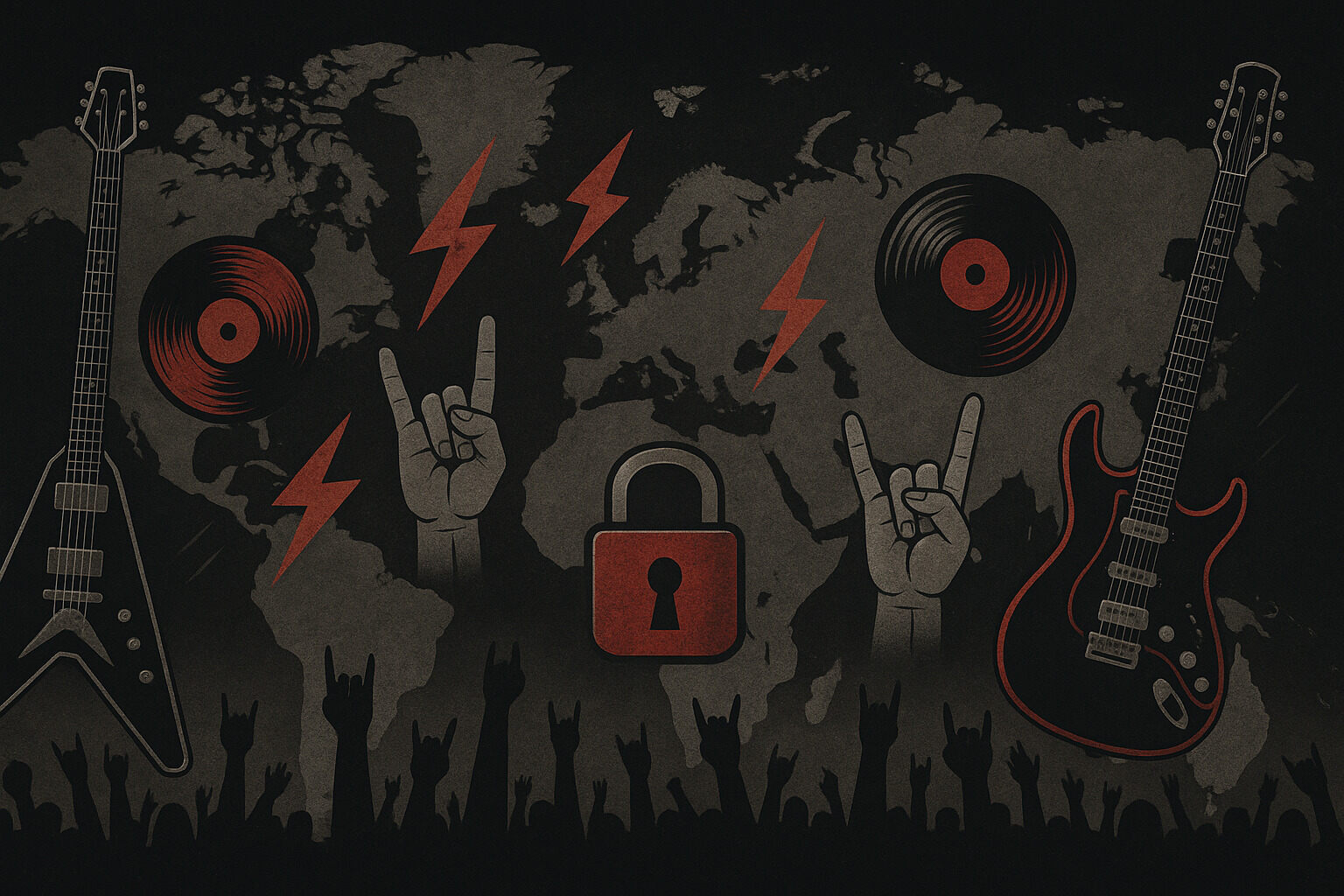 История heavy metal в мире